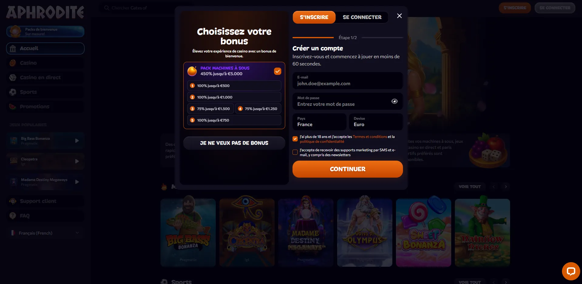 Aphrodite Casino image numéro 1