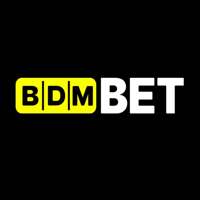 BDMBet casino logo avec un fond noir
