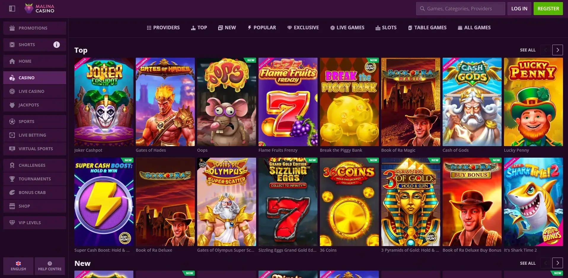 MalinaCasino casino image numéro 3