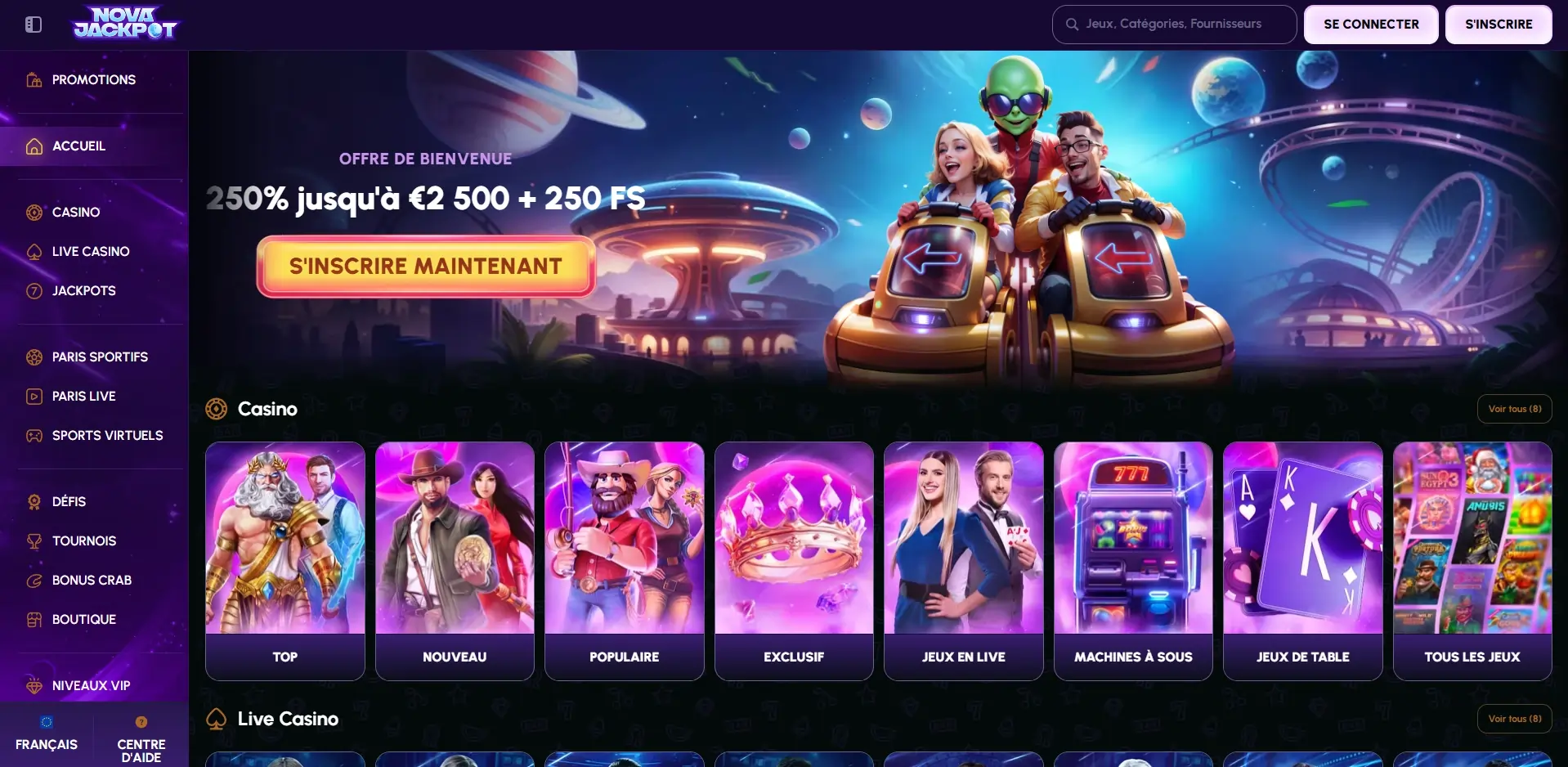NovaJackpot casino image numéro 2