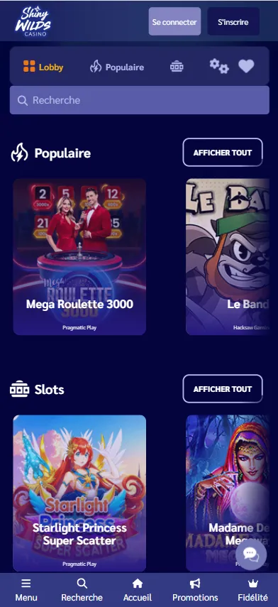 ShinyWilds Casino image numéro 1