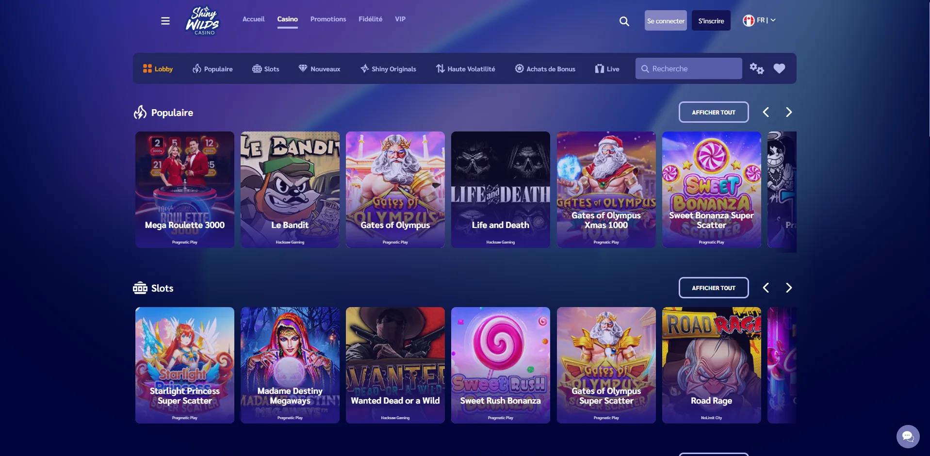 ShinyWilds Casino image numéro 3