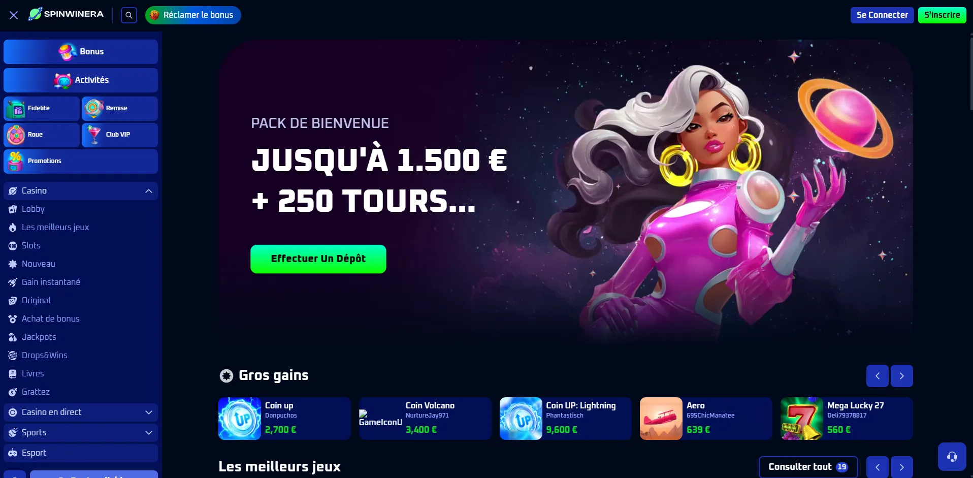 Spinwinera Casino image numéro 1