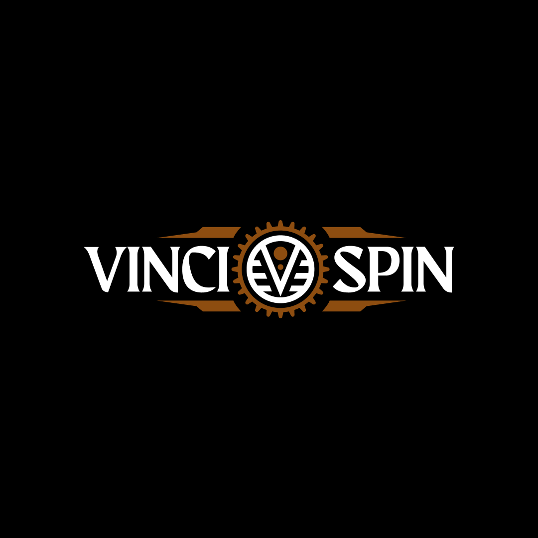 Vincispin casino logo without background