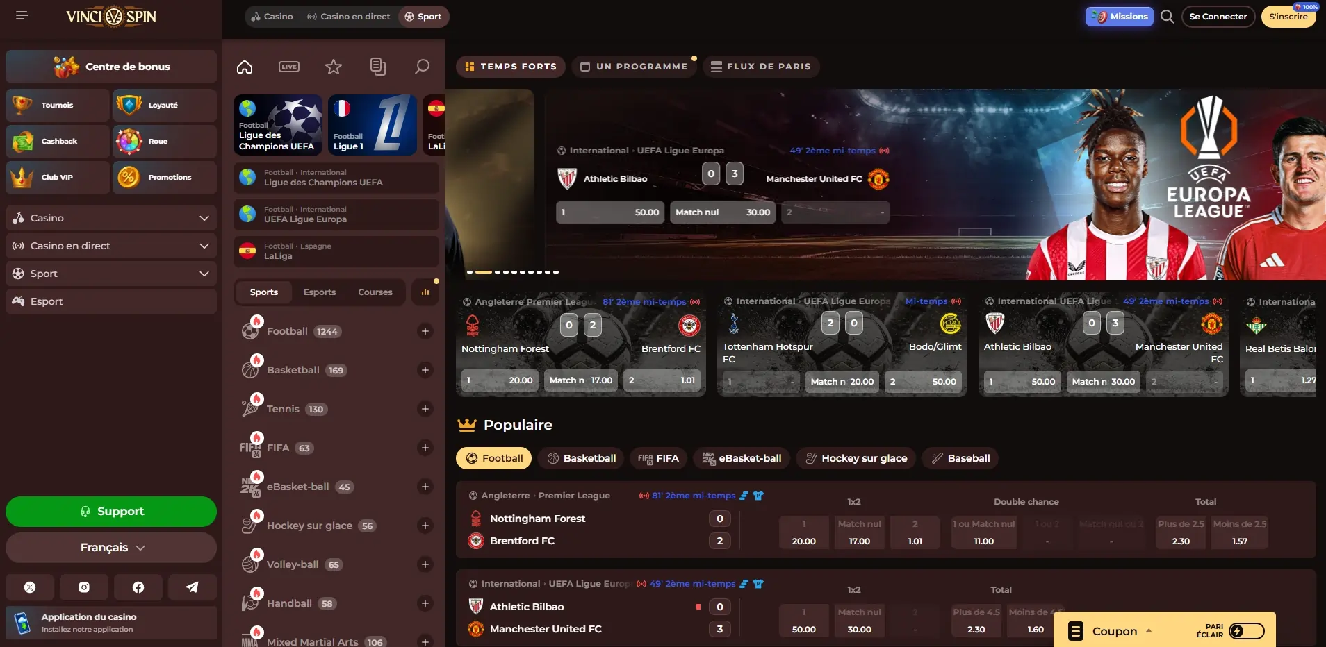 Vincispin casino picture number 1