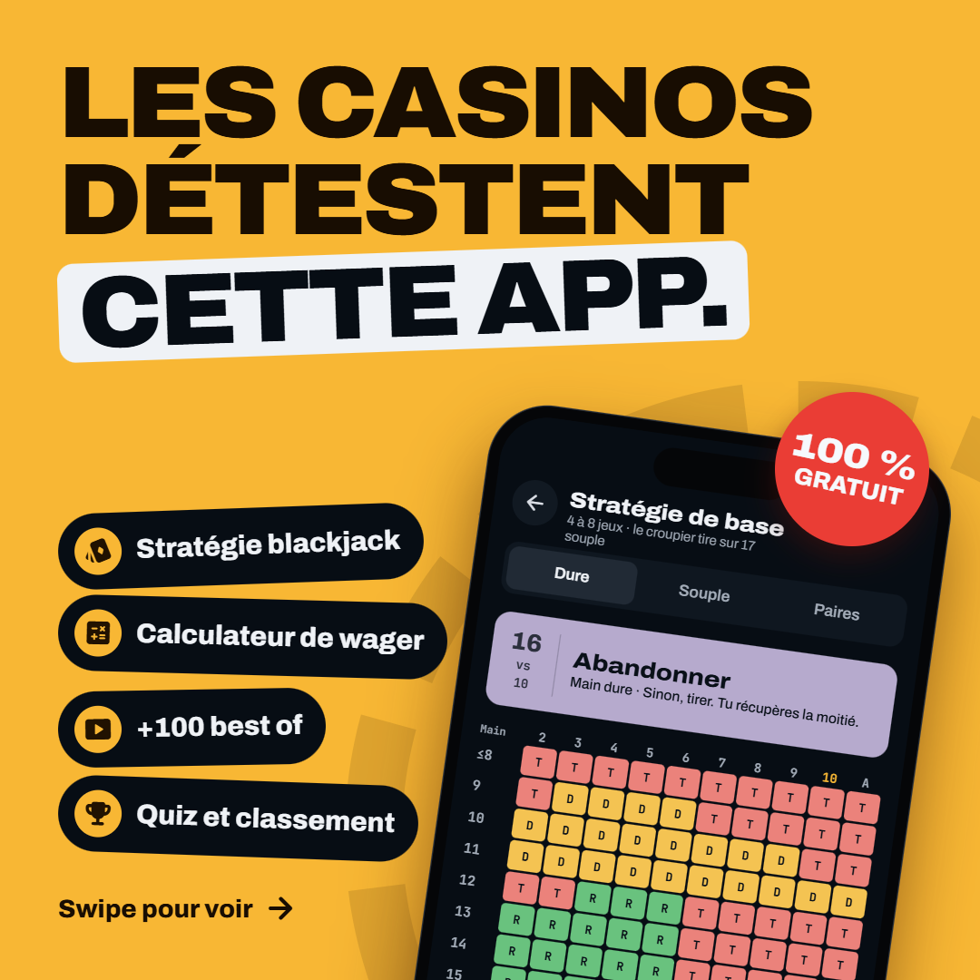 Écran de l’app GOB